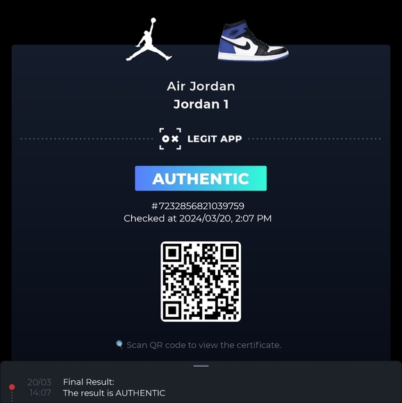 DS Jordan 1 high unc toe brand new size 13 - Picture 2 of 8